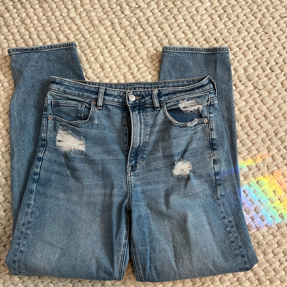 American Eagle Mom Jeans Sz 12 Long
